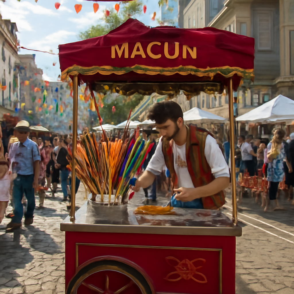 Arnavutköy osmanlı macunu arabası