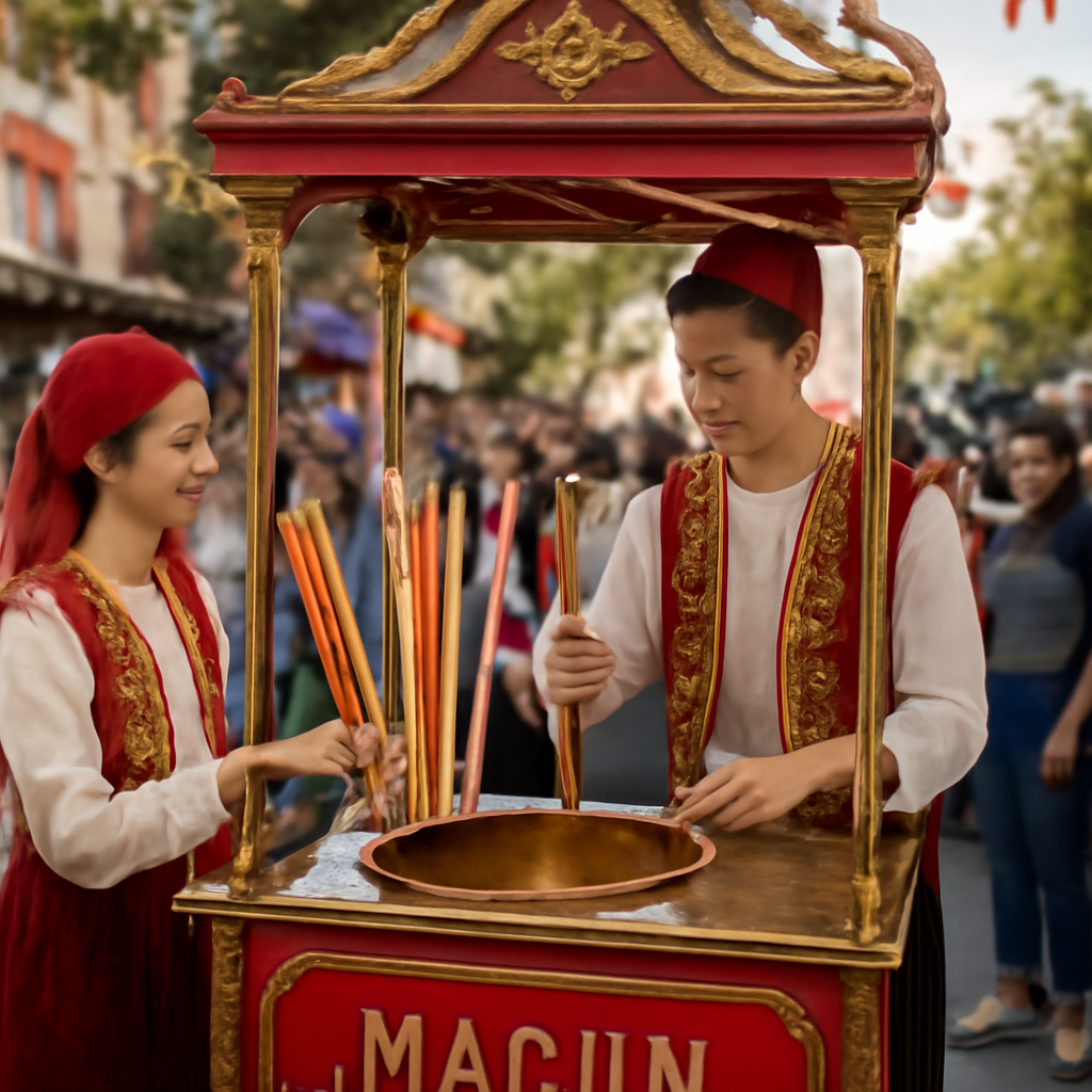 Bayrampaşa osmanlı macunu arabası