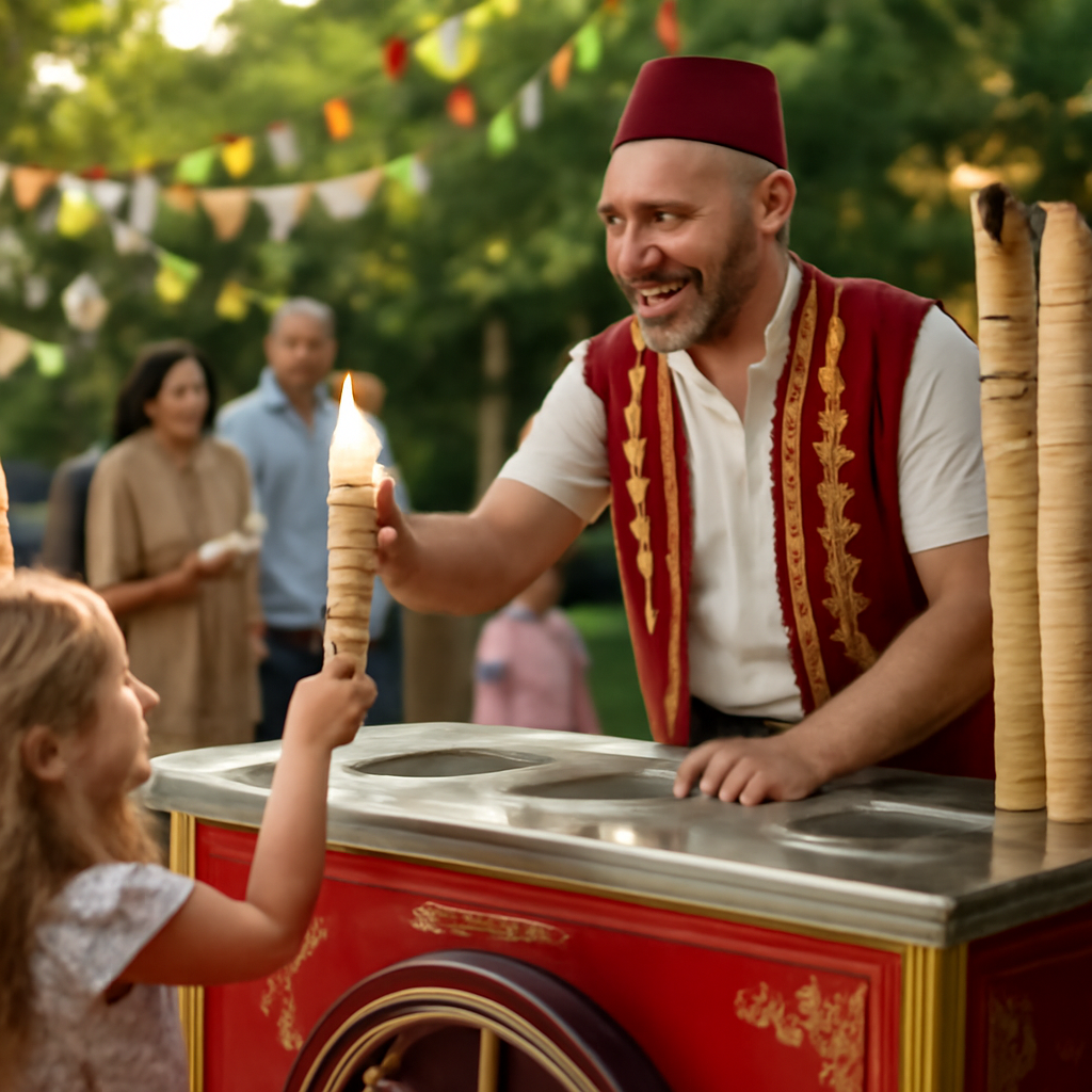 Beykoz dondurma arabası
