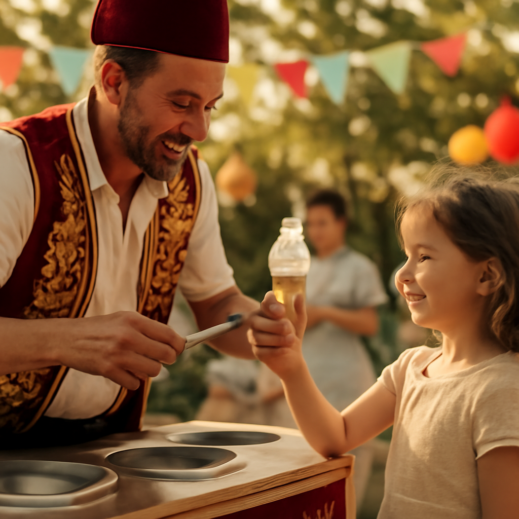 Beykoz dondurma arabası