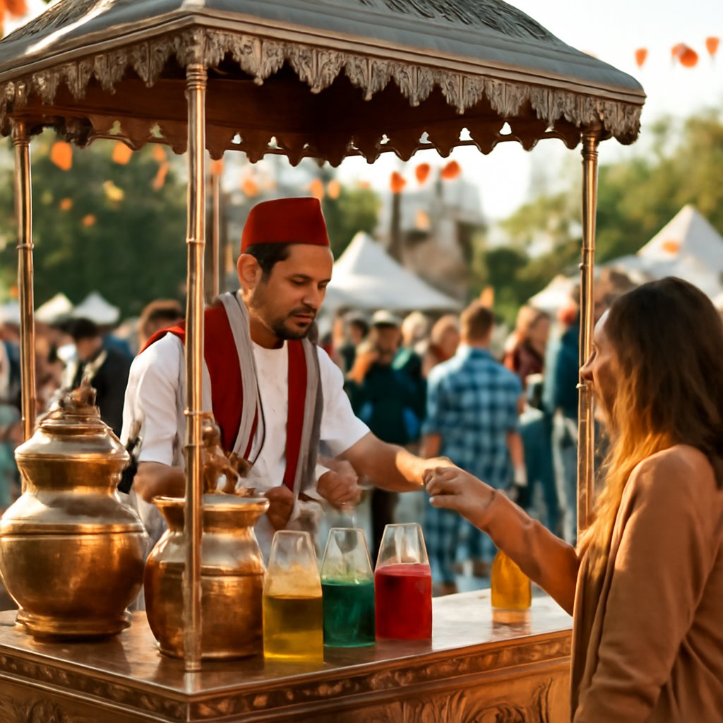 Esenyurt osmanlı şerbeti arabası