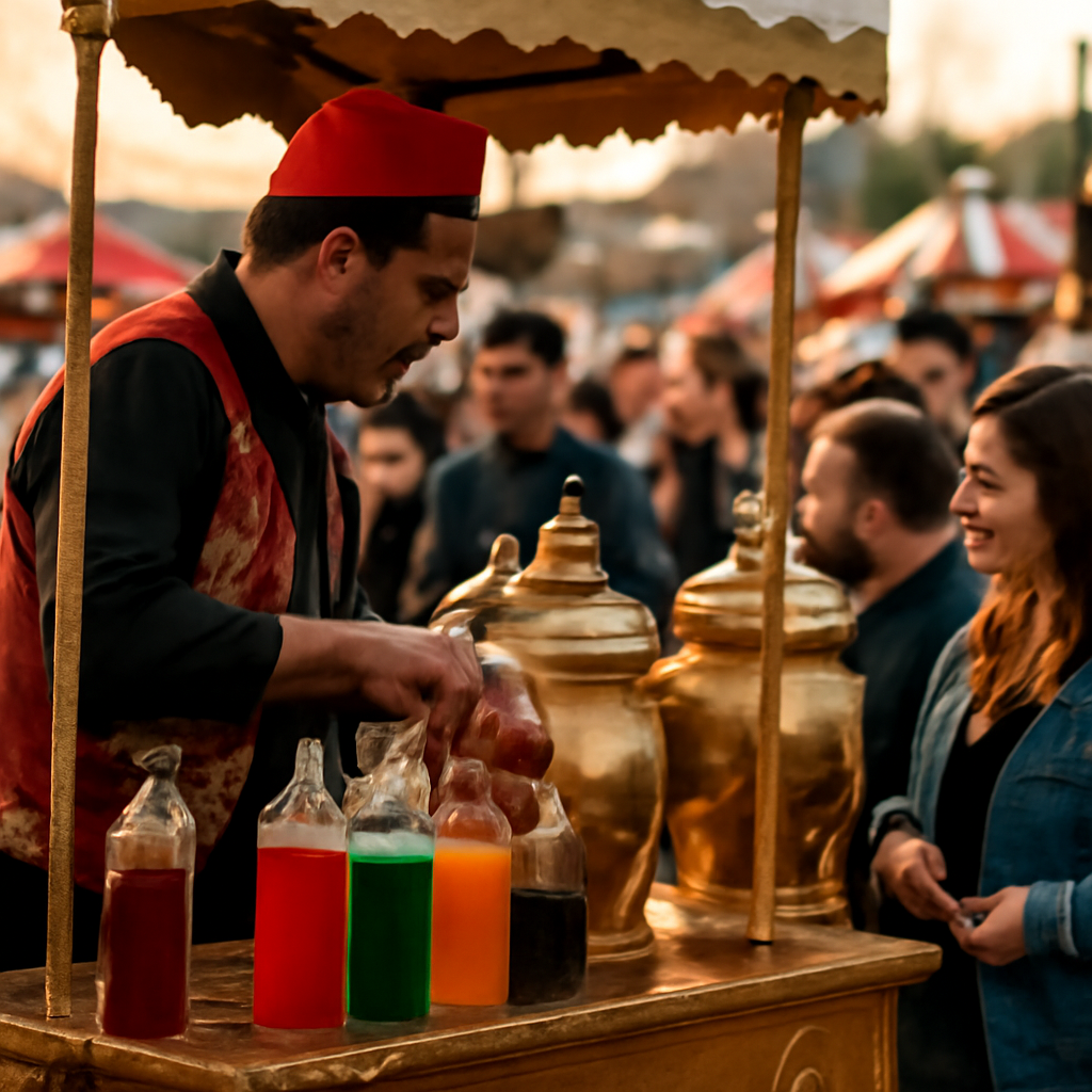 Esenyurt osmanlı şerbeti arabası