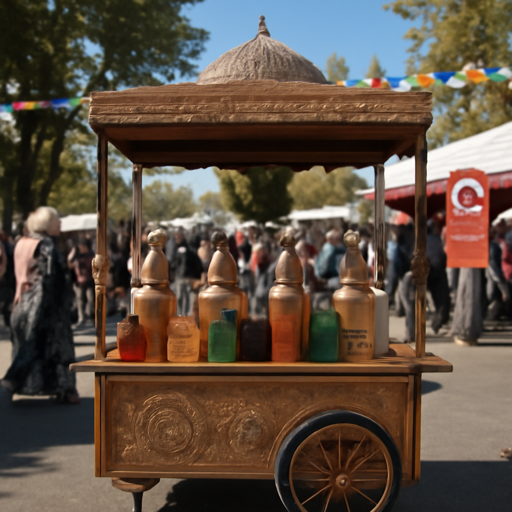 Kartal osmanlı şerbeti arabası