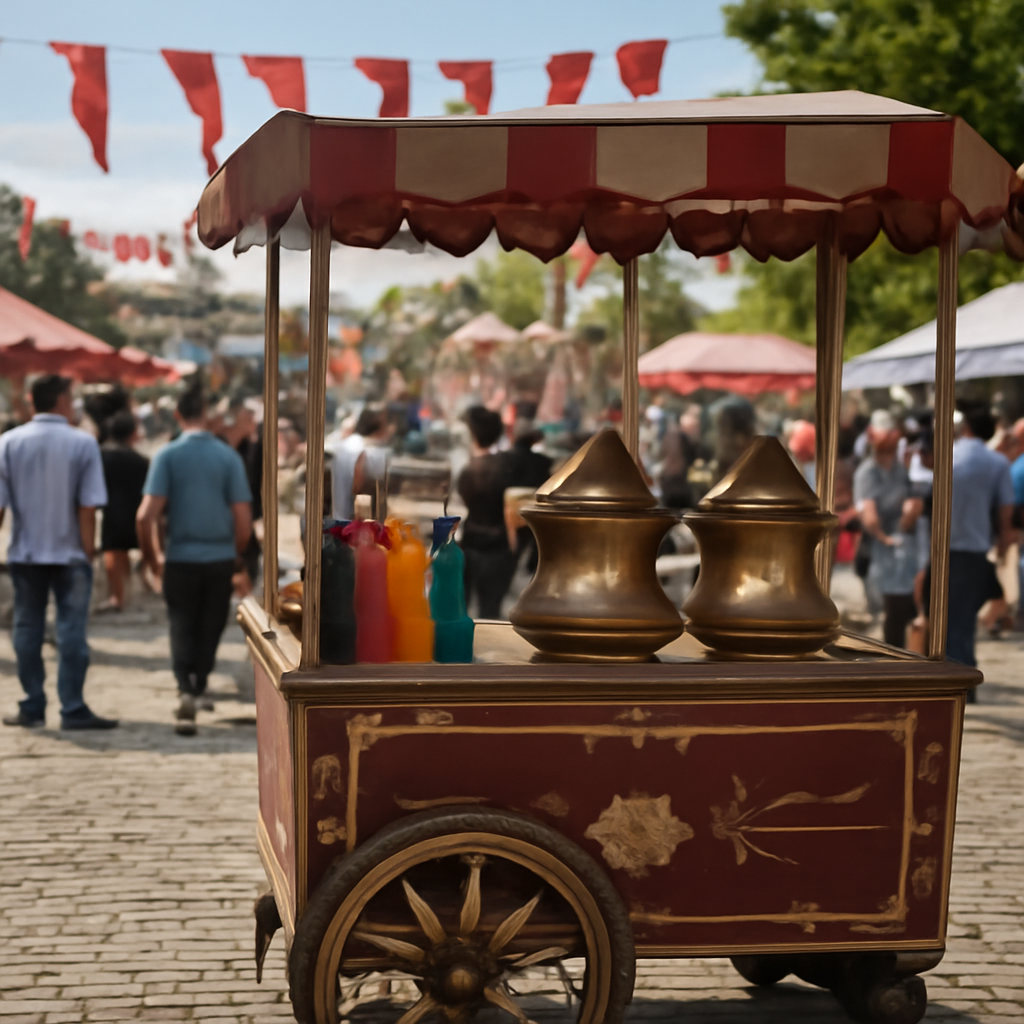 Sarıyer osmanlı şerbeti arabası