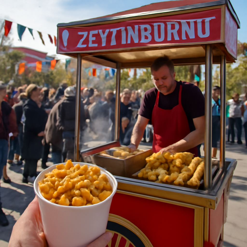 Zeytinburnu bardakta mısır