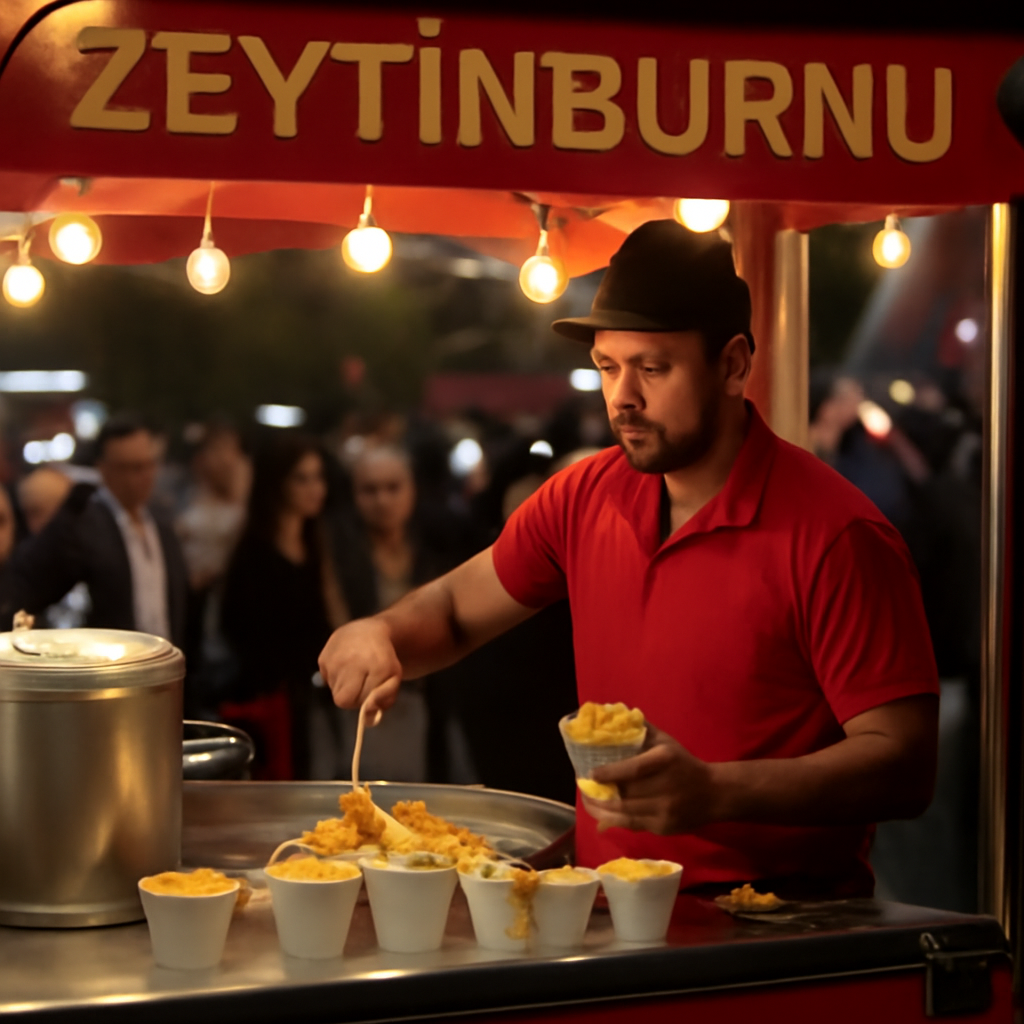 Zeytinburnu bardakta mısır