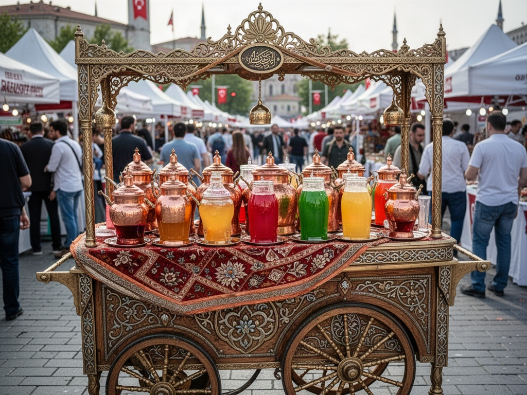 Bakırköy osmanlı şerbeti arabası