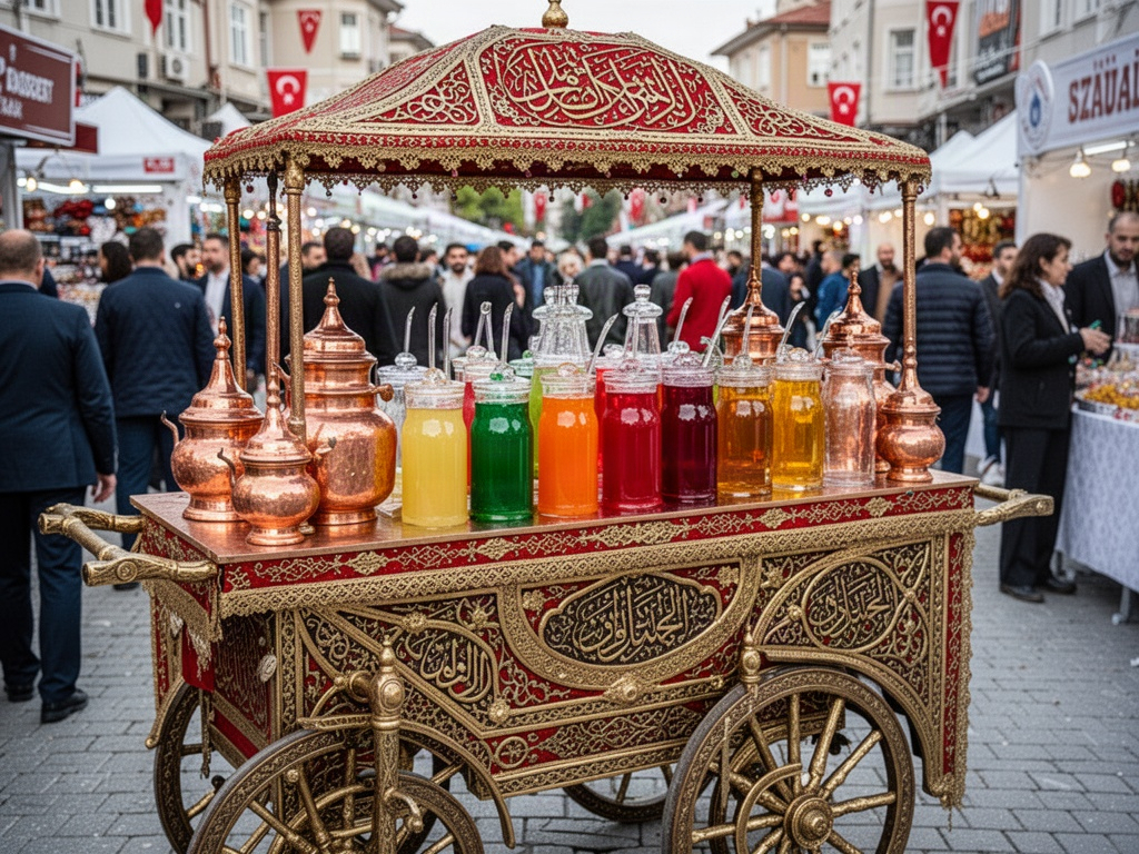 Ümraniye osmanlı şerbeti arabası