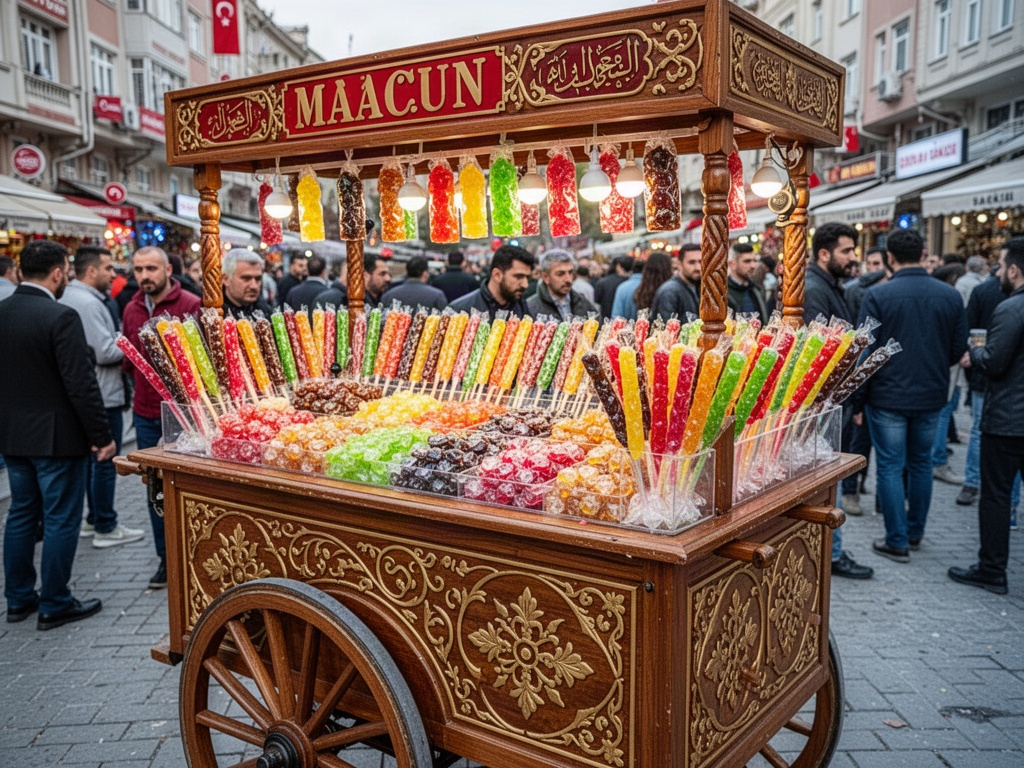 Bakırköy osmanlı macunu arabası