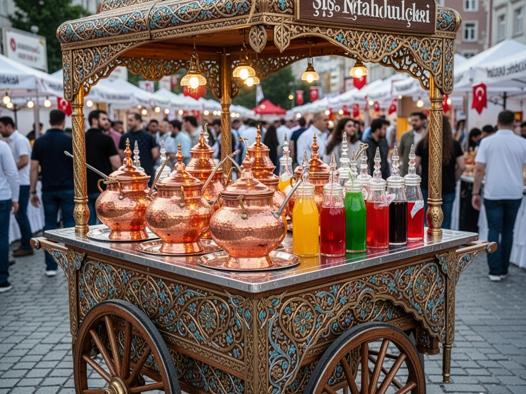 Şişli osmanlı şerbeti arabası