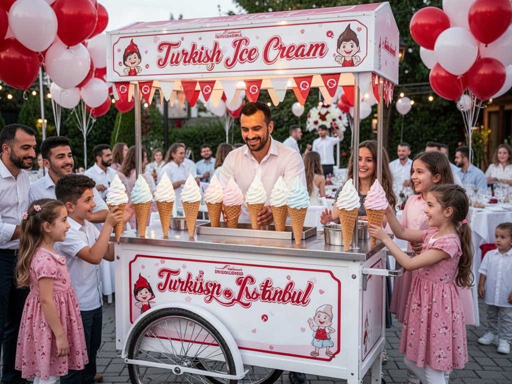 Üsküdar dondurma arabası