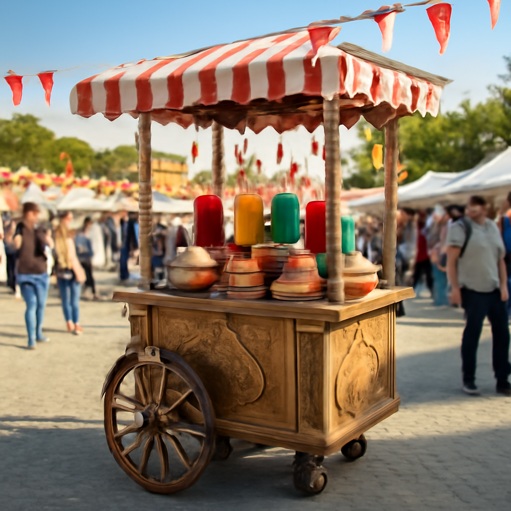 Ataşehir osmanlı şerbeti arabası