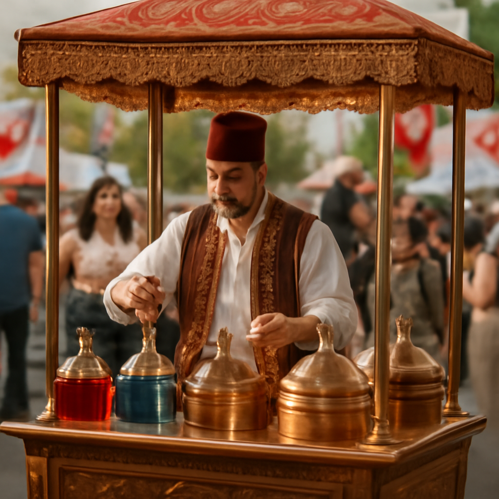Ataşehir osmanlı şerbeti arabası