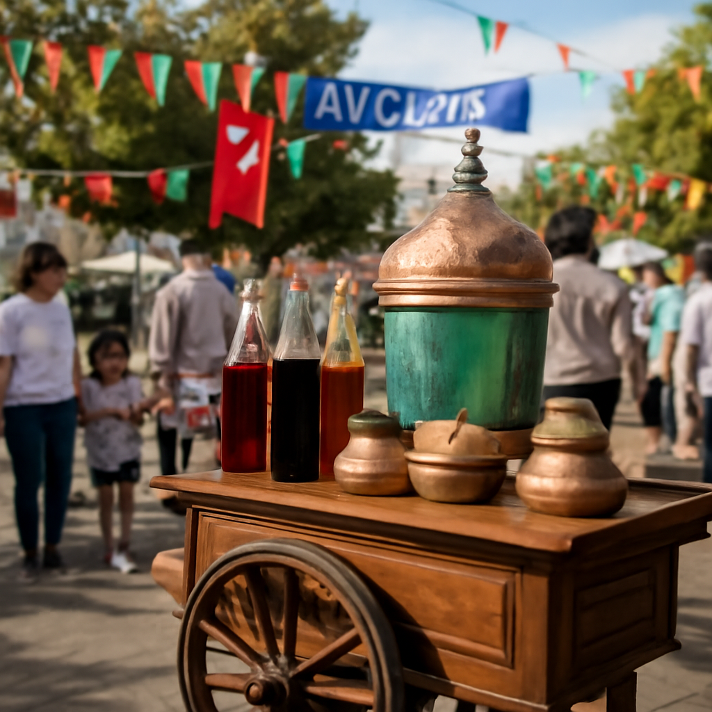 Avcılar osmanlı şerbeti arabası