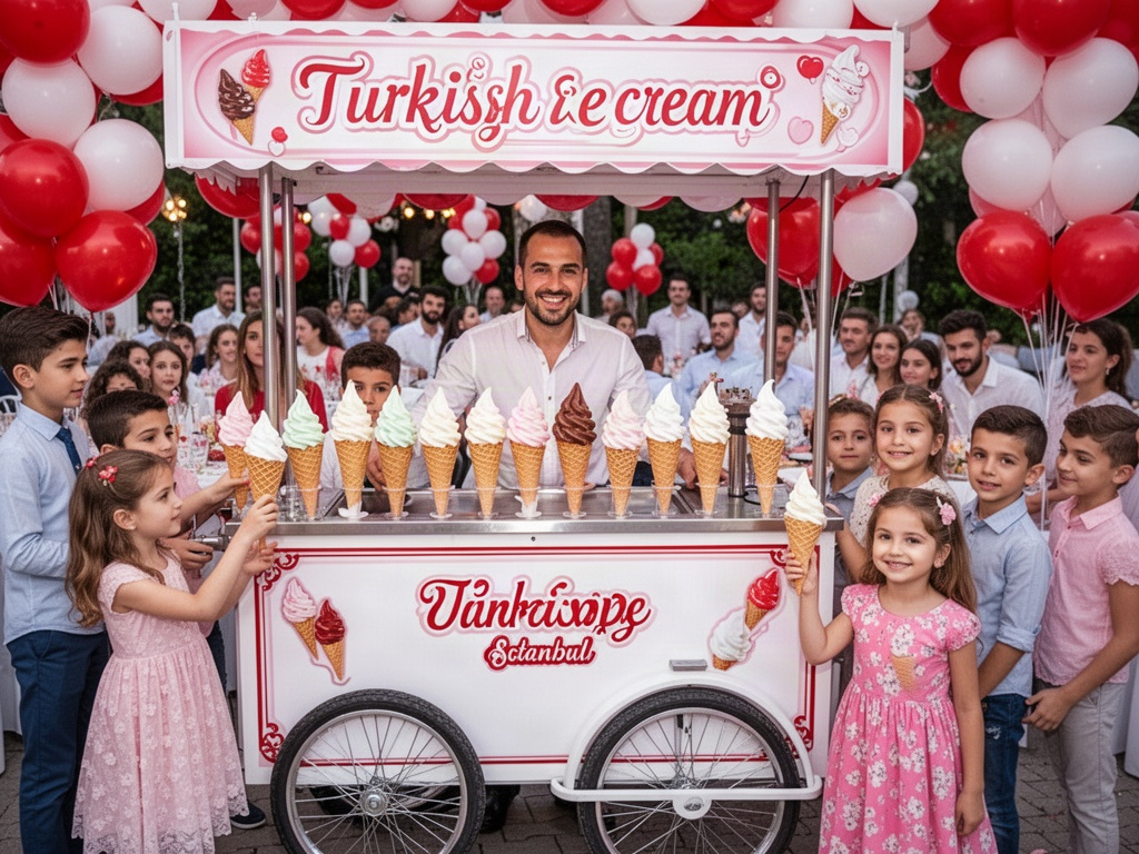 Ümraniye dondurma arabası