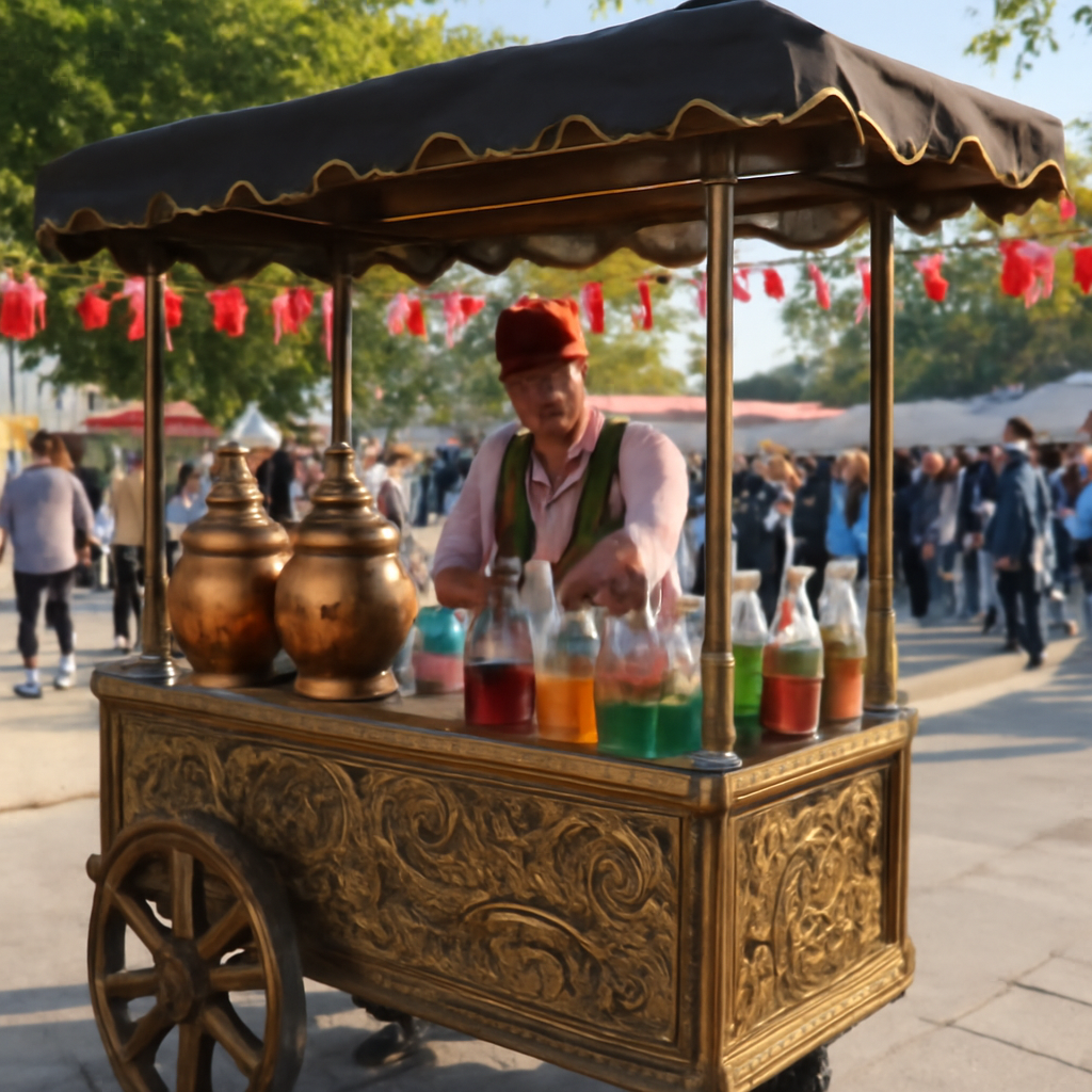 Başakşehir osmanlı şerbeti arabası