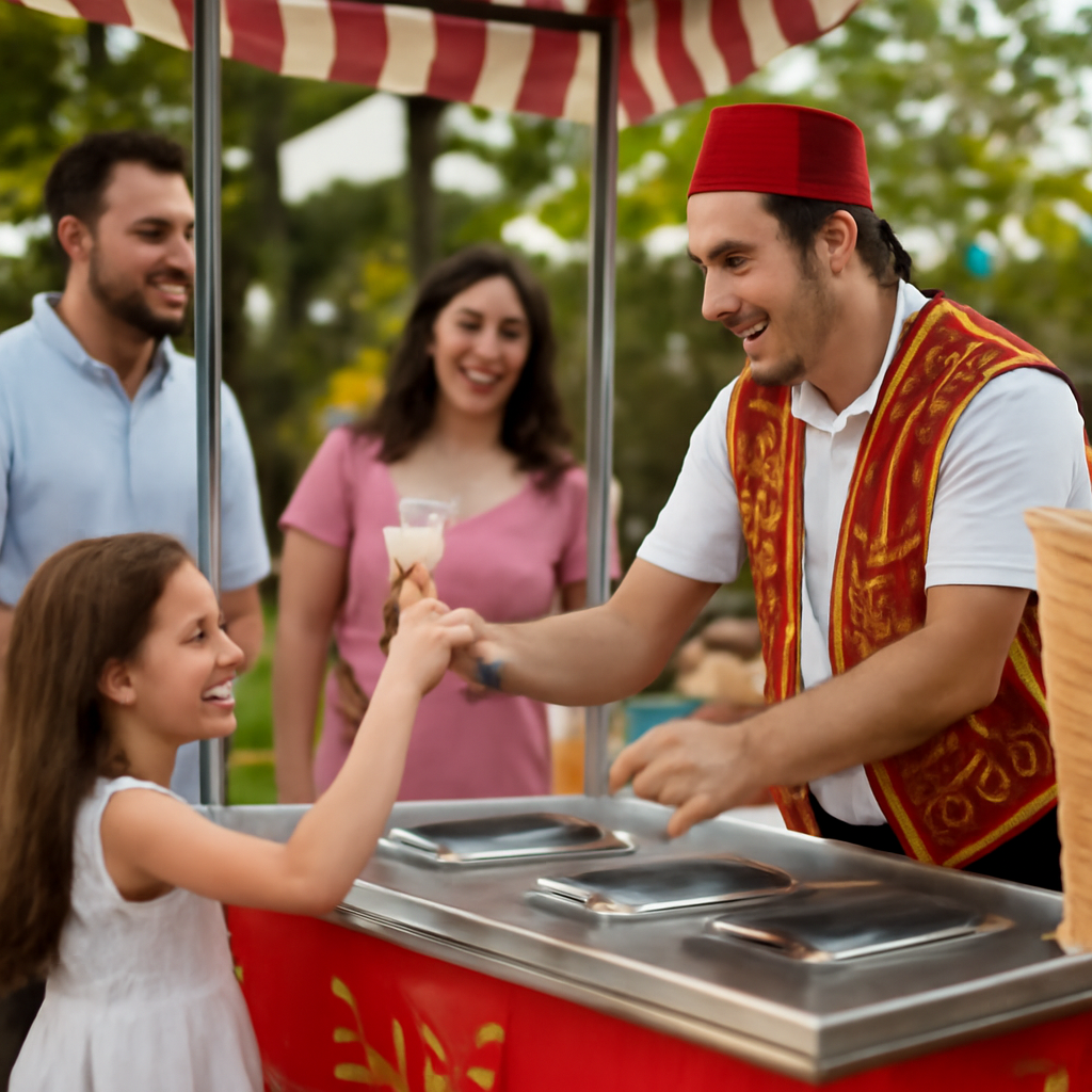 Bayrampaşa dondurma arabası