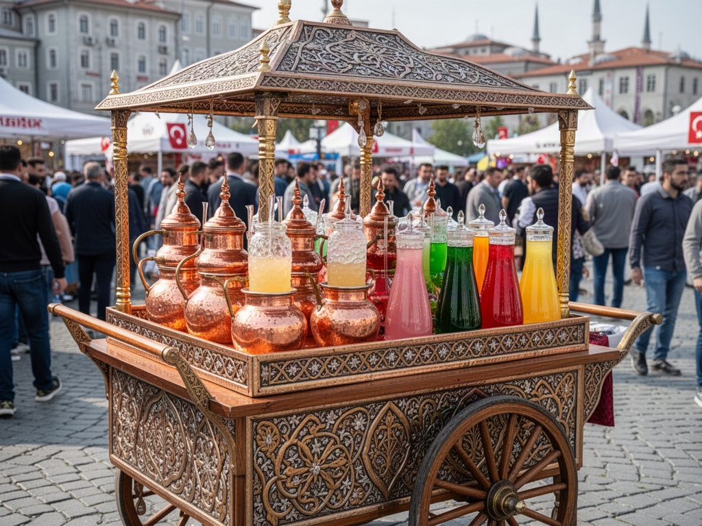 Bakırköy osmanlı şerbeti arabası