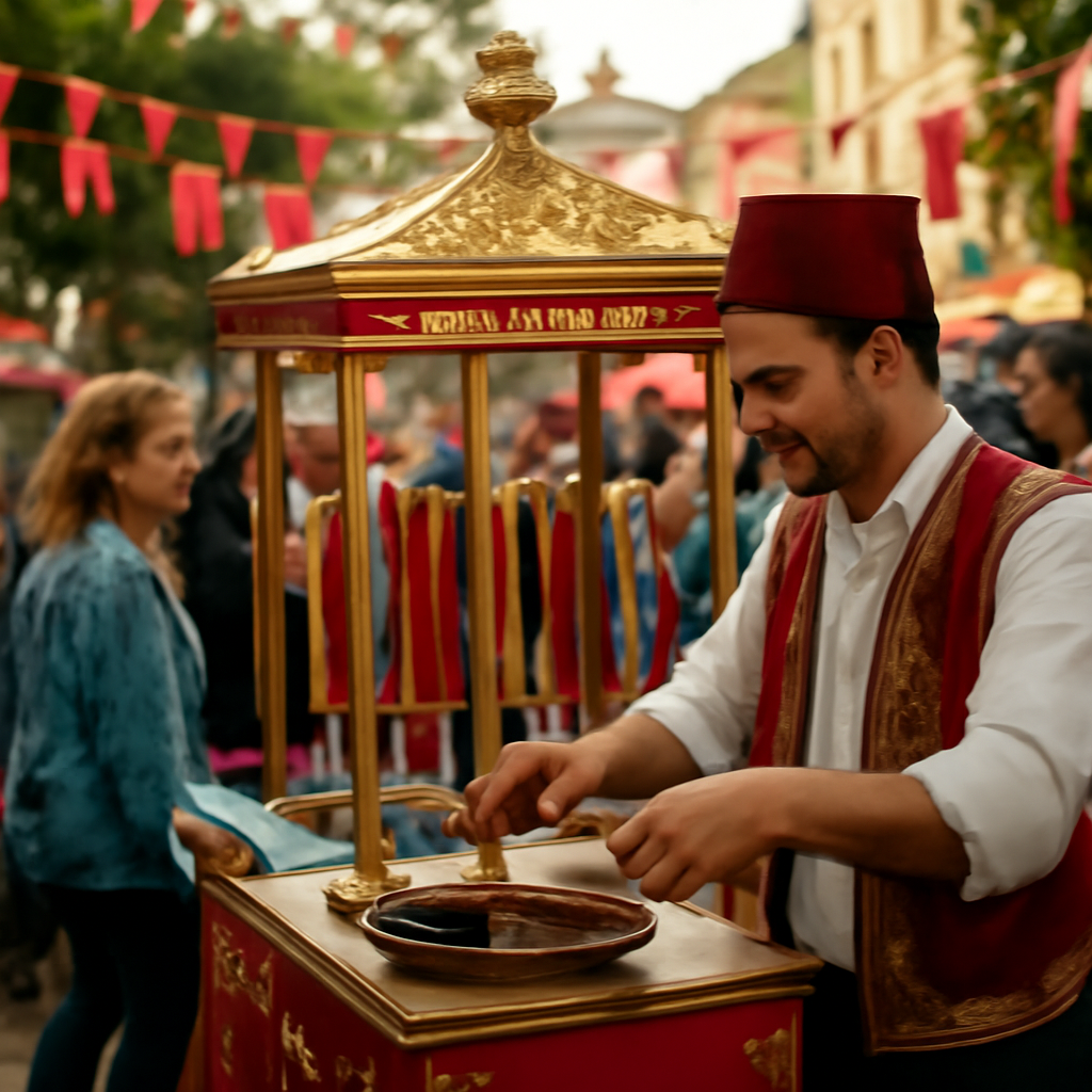 Eyüpsultan osmanlı macunu arabası