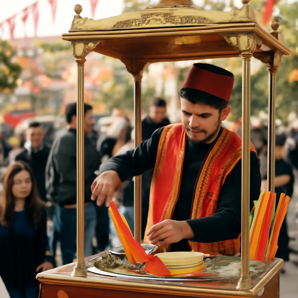 Gaziosmanpaşa osmanlı macunu arabası