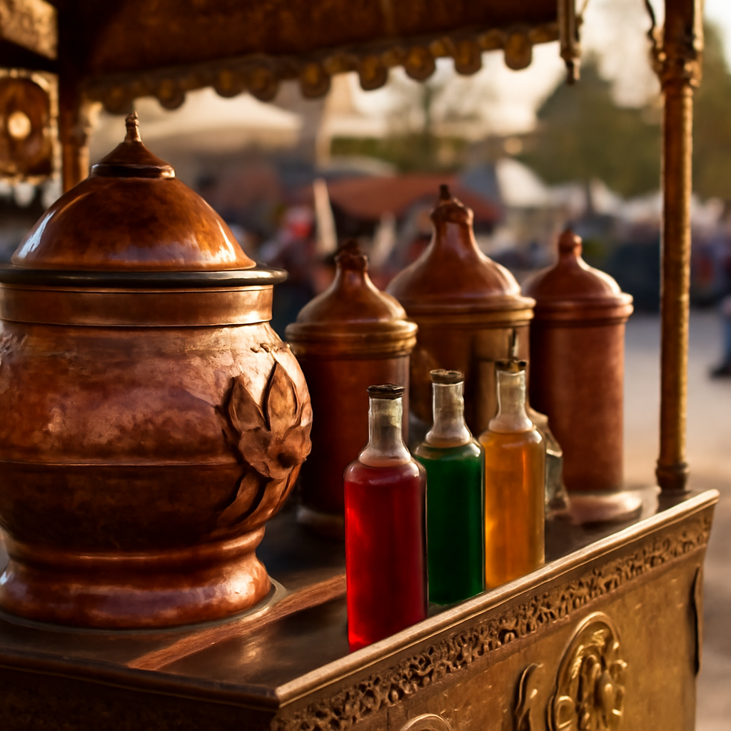 Gaziosmanpaşa osmanlı şerbeti arabası