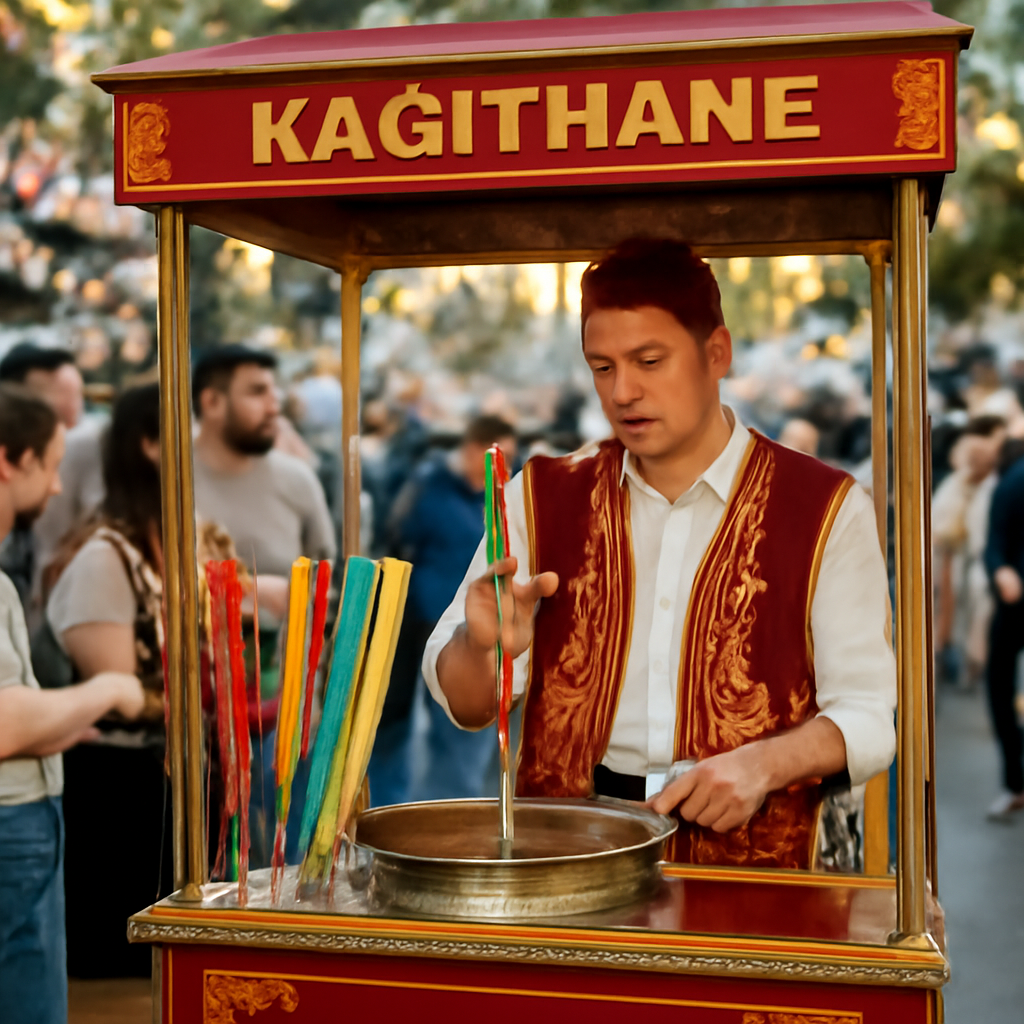 Kağıthane osmanlı macunu arabası