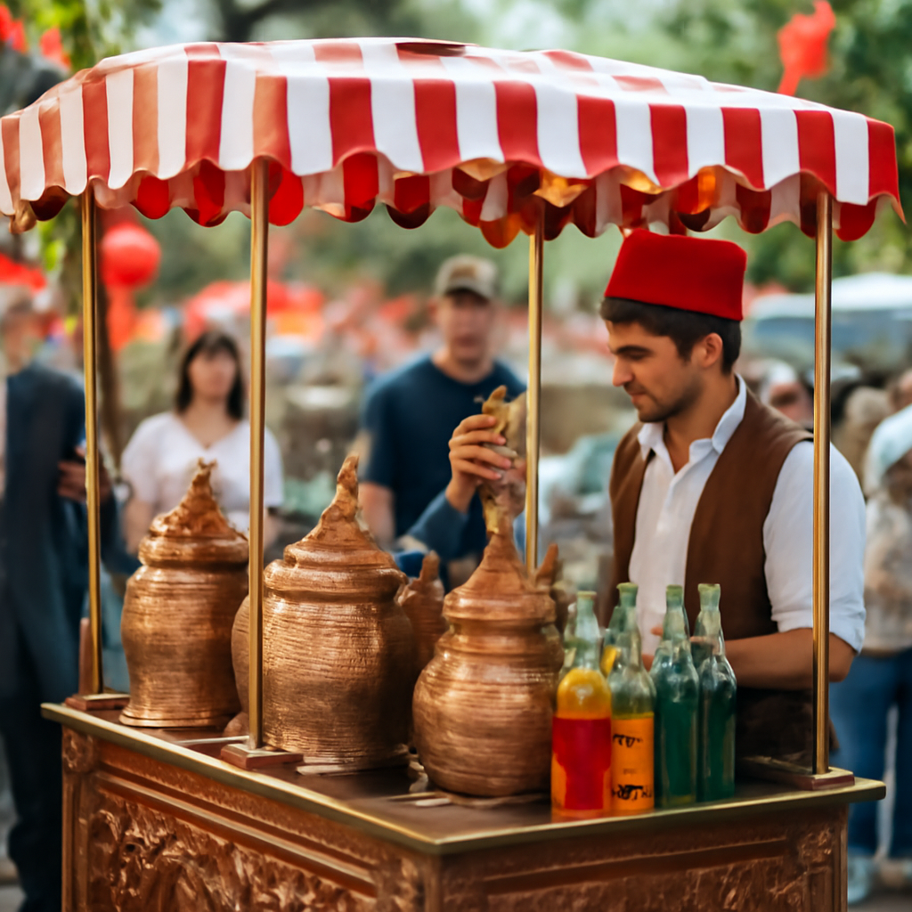 Sancaktepe osmanlı şerbeti arabası