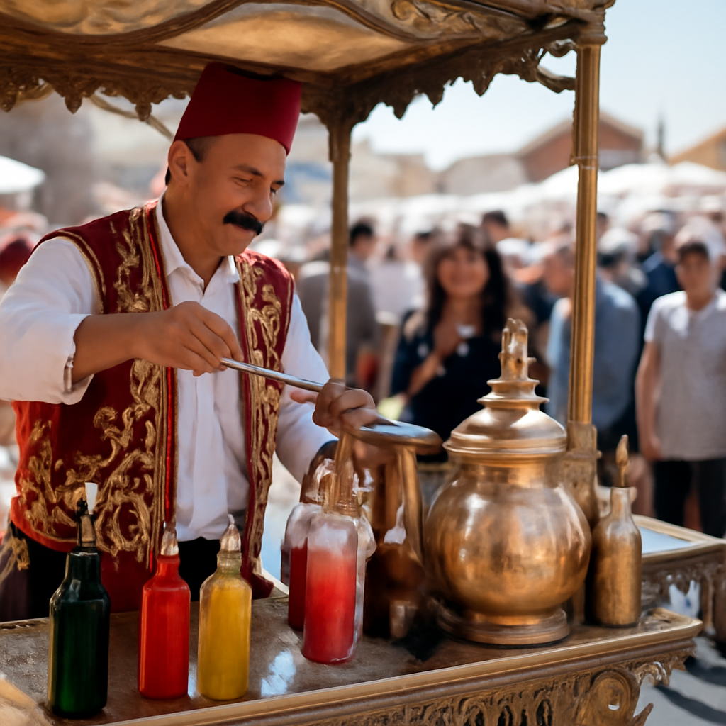 Silivri osmanlı şerbeti arabası