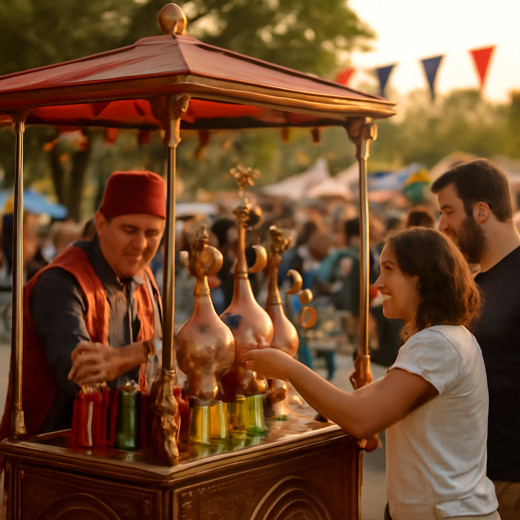 Silivri osmanlı şerbeti arabası