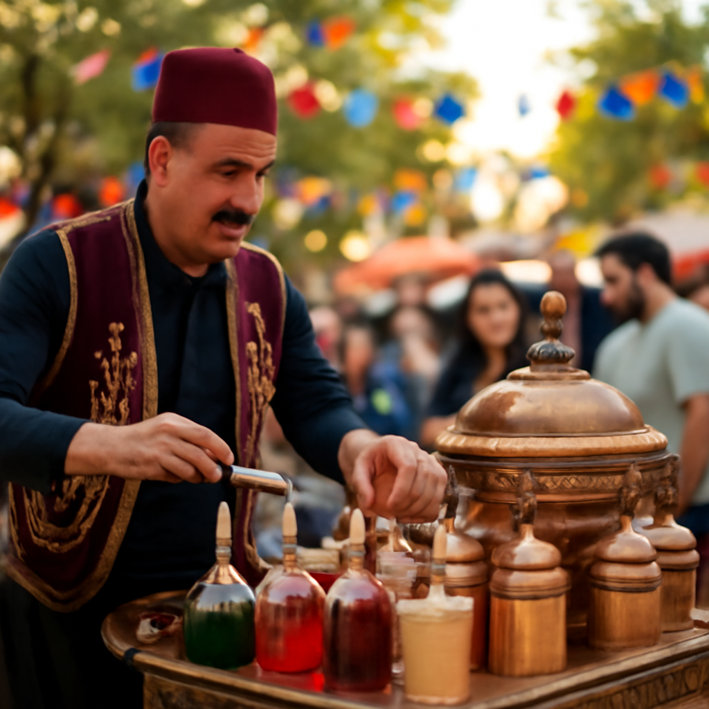 Sultanbeyli osmanlı şerbeti arabası
