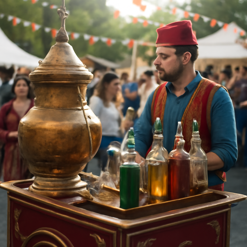 Tuzla osmanlı şerbeti arabası