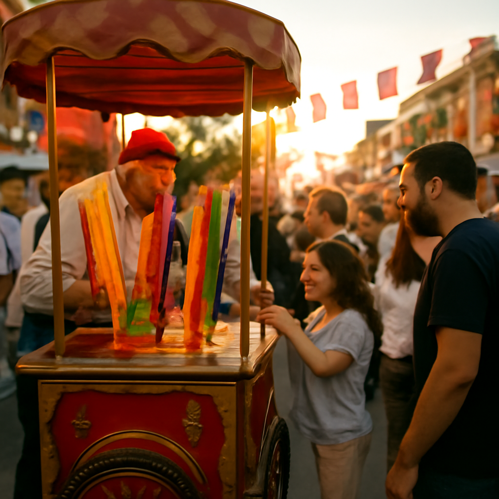 Zeytinburnu osmanlı macunu arabası