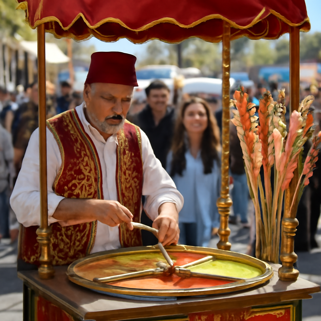 Sarıyer osmanlı macunu arabası
