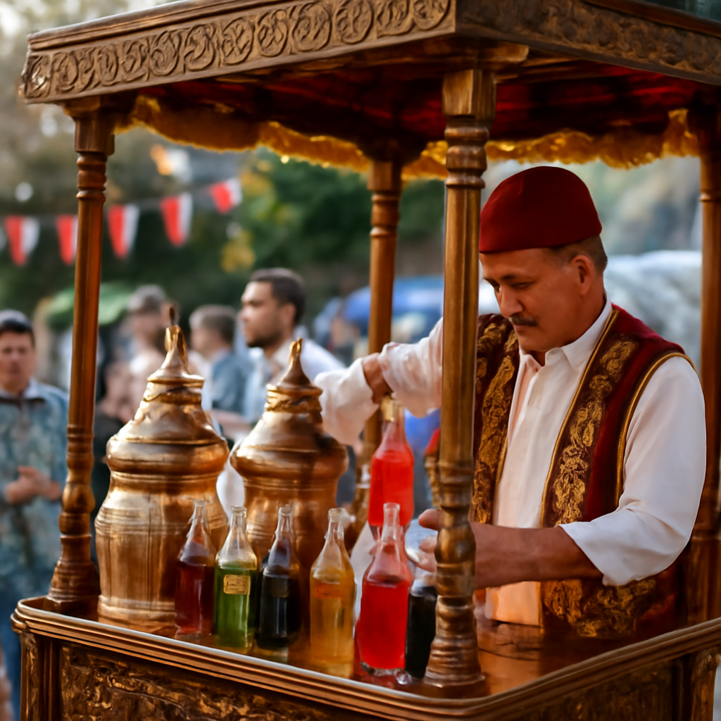 Şile osmanlı şerbeti arabası