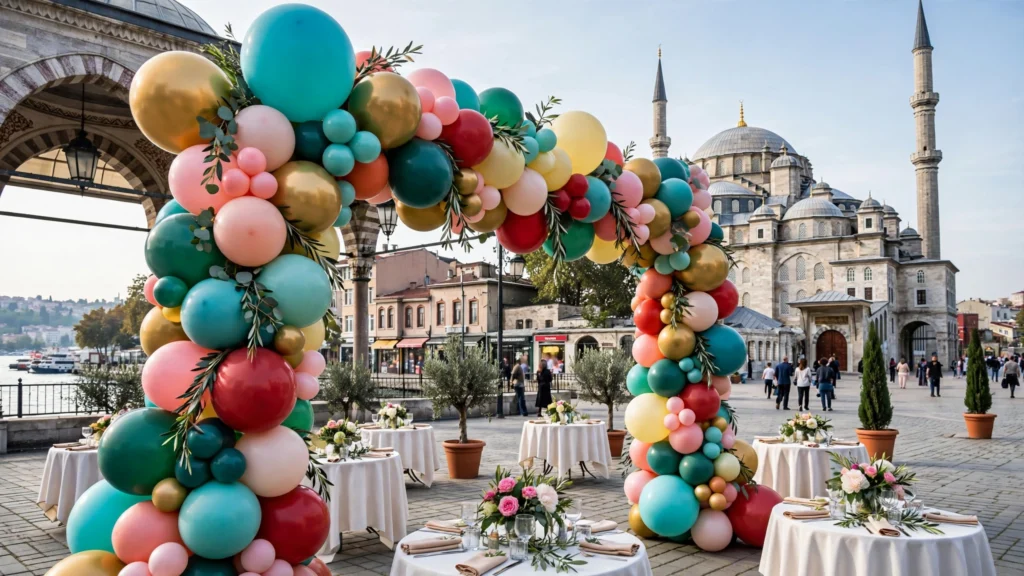 Eyüpsultan balon süsleme