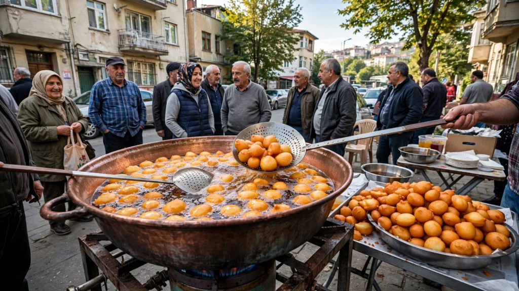 Parseller hayır lokması