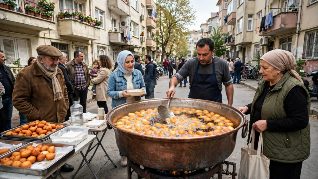 Cevizli hayır lokması
